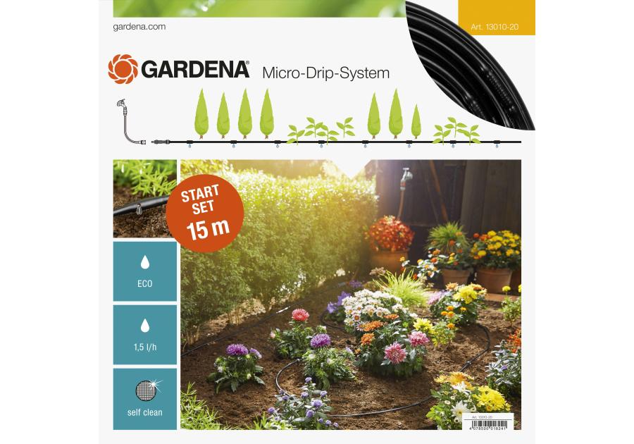 Zdjęcie: Linia kroplująca do rzędów roślin Micro-Drip-System - zestaw S GARDENA