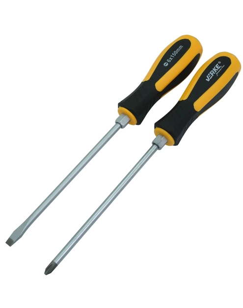 Zdjęcie: Zestaw wkrętaków do podbijania 150 mm CR-V VERKE PREMIUM