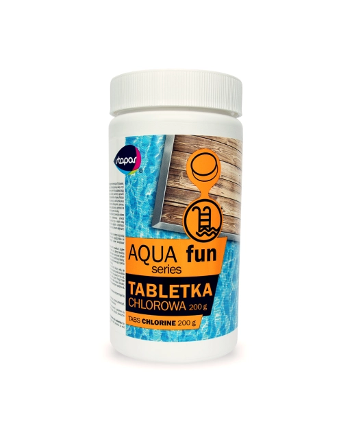 Zdjęcie: Chlor do basenu Aqua Fun Big Chlorine tabletki 5x200g MIRPOL