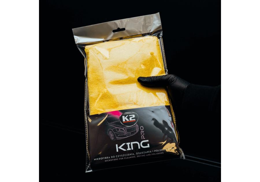 Zdjęcie: Mikrofibra do czyszczenia, osuszania i polerowania King Pro K2