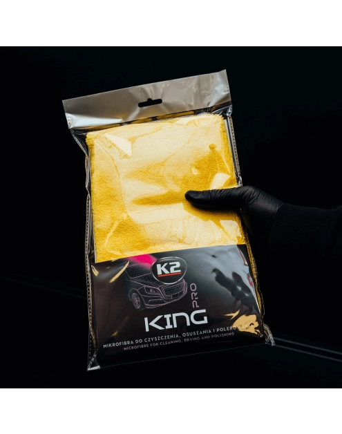 Zdjęcie: Mikrofibra do czyszczenia, osuszania i polerowania King Pro K2