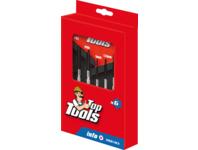 Zdjęcie: Wkrętaki precyzyjne, zestaw 6 sztuk TOP TOOLS