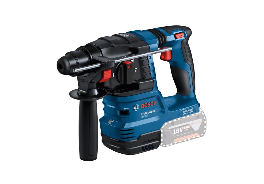 Zdjęcie: Akumulatorowy młot udarowo-obrotowy z uchwytem SDS plus GBH 185-LI Professional BOSCH