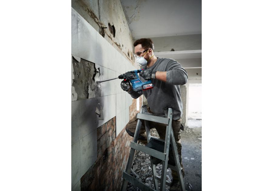 Zdjęcie: Akumulatorowy młot udarowo-obrotowy z uchwytem SDS plus GBH 185-LI Professional BOSCH