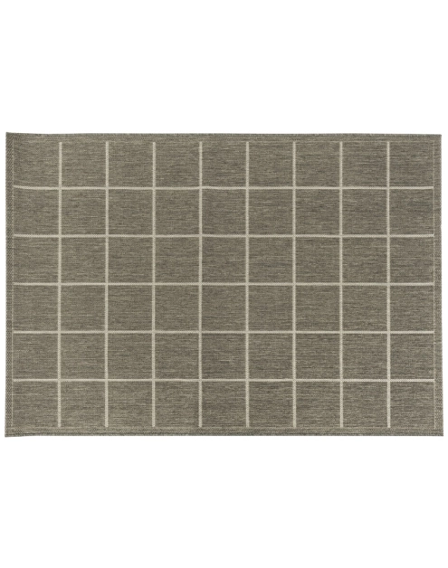 Zdjęcie: Dywan Patio 80x150 cm kratka ciemny szary MULTI-DECOR