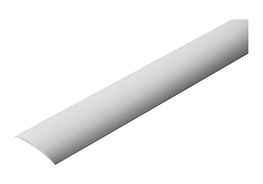 Zdjęcie: Profil progowy owalny aluminium anoda 40 mm 1,8 m srebrny CEZAR
