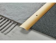 Zdjęcie: Profil progowy owalny aluminium anoda 40 mm 1,8 m srebrny CEZAR