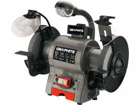 Szlifierka stołowa 370 W, ściernica 150 x 12.7 mm GRAPHITE