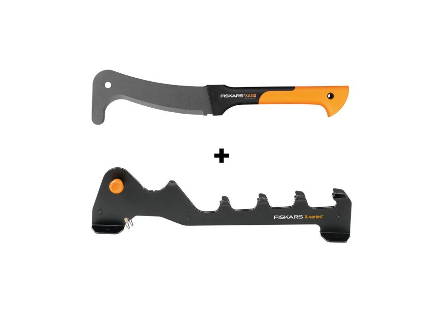 Zdjęcie: Łuparka ścienna, tasak-karczownik z uchwytem ściennym NOWOŚĆ 1079159 X-Series FISKARS