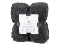 Zdjęcie: Koc D91 stalowy 150 x 200 cm Caro EUROFIRANY