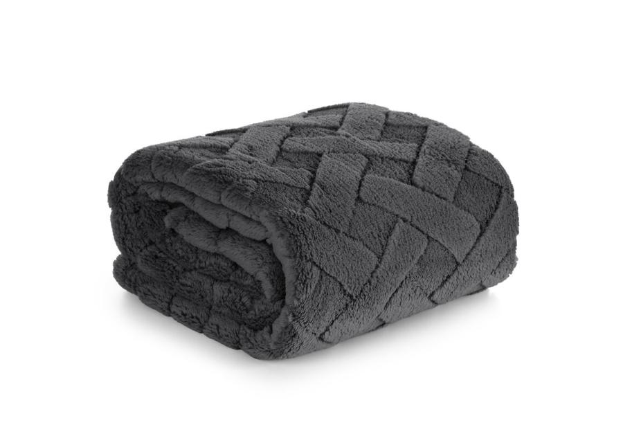 Zdjęcie: Koc D91 stalowy 150 x 200 cm Caro EUROFIRANY