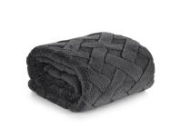 Zdjęcie: Koc D91 stalowy 150 x 200 cm Caro EUROFIRANY