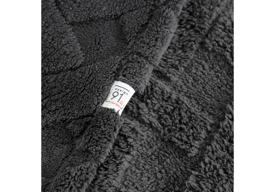 Zdjęcie: Koc D91 stalowy 150 x 200 cm Caro EUROFIRANY