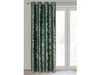 Zdjęcie: Zasłona gotowa Tami 140 x 250 cm ciemnozielony EUROFIRANY