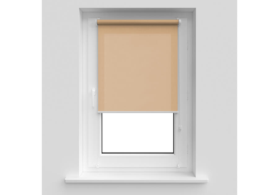 Zdjęcie: Roleta Mini Lux 73x150 cm kolor 523 morela DECODESIGN