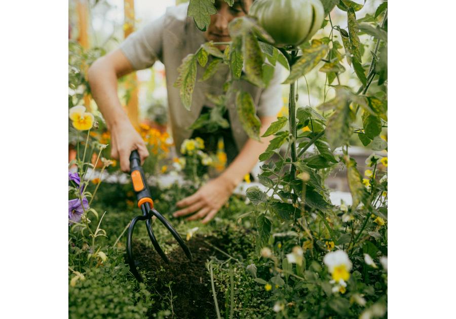 Zdjęcie: Pazurki ogrodnicze, głowica One Click FISKARS