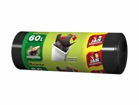 Worki HD Easy-pack czarne 60 L - 26 szt. JAN NIEZBĘDNY