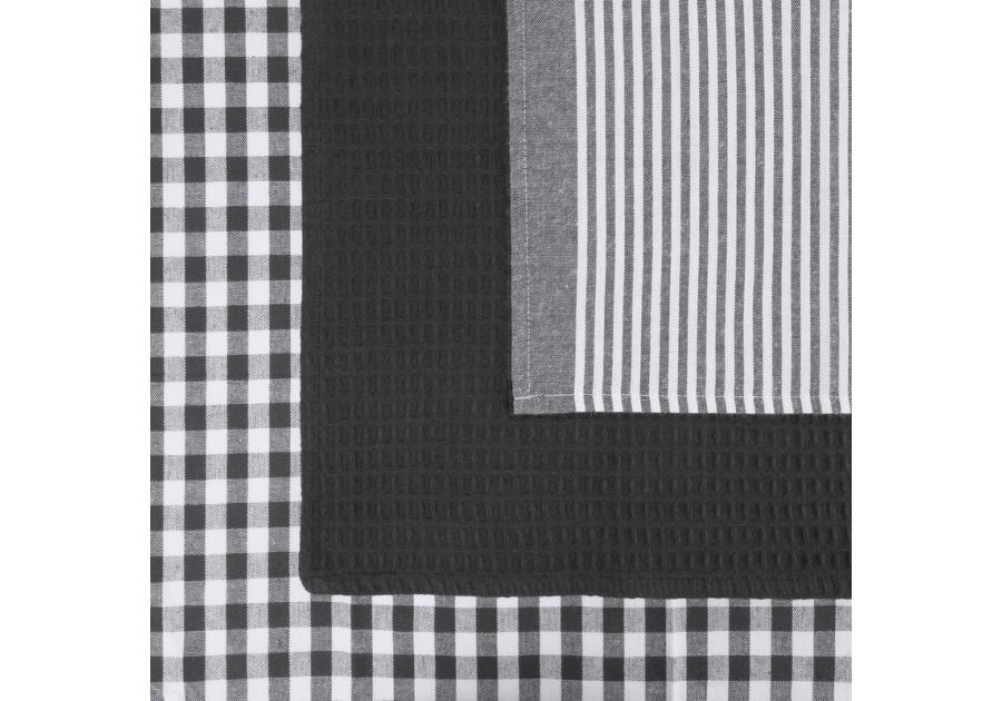 Zdjęcie: Komplet ręczników kuchennych Lucy biało - szary 50x70 cm EUROFIRANY