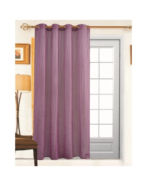 Zdjęcie: Zasłona dekoracyjna Plati 140x250 cm fiolet CKR/LASHER