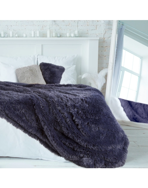 Zdjęcie: Narzuta Lettie 170x210 cm granatowa EUROFIRANY