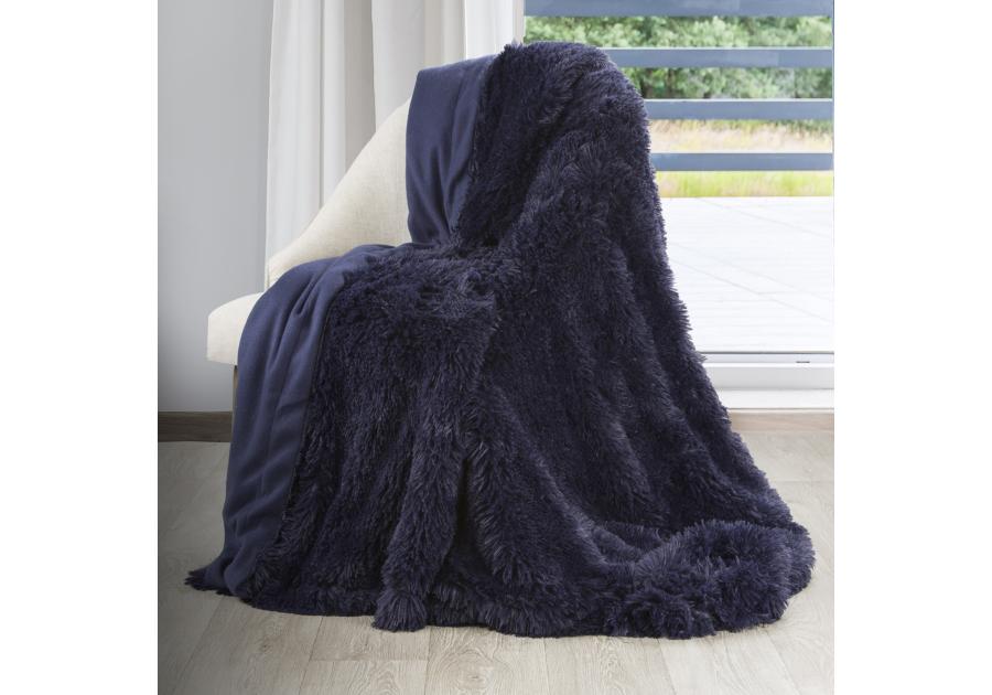 Zdjęcie: Narzuta Lettie 170x210 cm granatowa EUROFIRANY