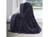 Zdjęcie: Narzuta Lettie 170x210 cm granatowa EUROFIRANY
