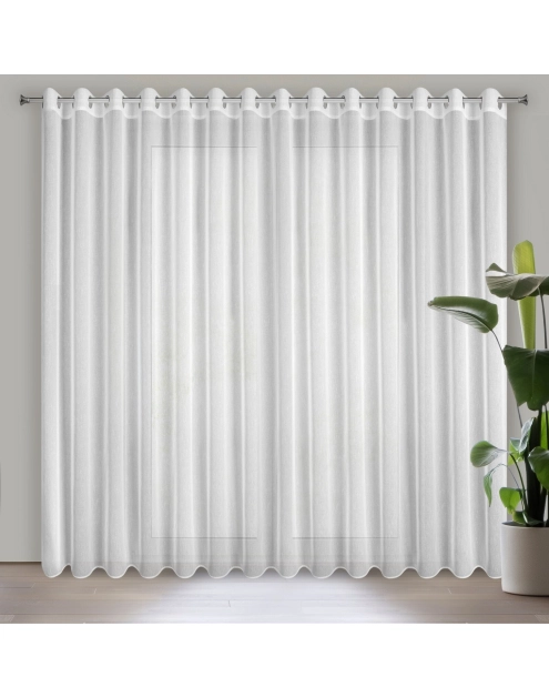 Zdjęcie: Firana gotowa Sonia 400 x 250 cm biały EUROFIRANY