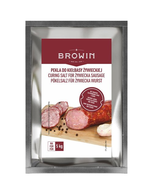 Zdjęcie: Pekla do kiełbasy żywieckiej 115 g BROWIN