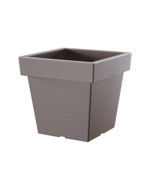 Zdjęcie: Donica Lofly Square Low kamienny szary 30 cm PROSPERPLAST