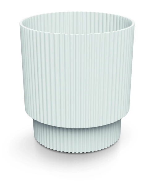 Zdjęcie: Doniczka Milly Round biały, wysokość 13,8 cm PROSPERPLAST