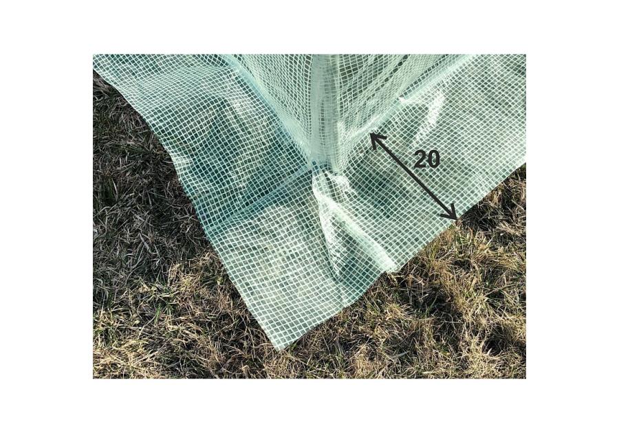Zdjęcie: Tunel szklarniowy 2,5x4 m zielony 4IQ