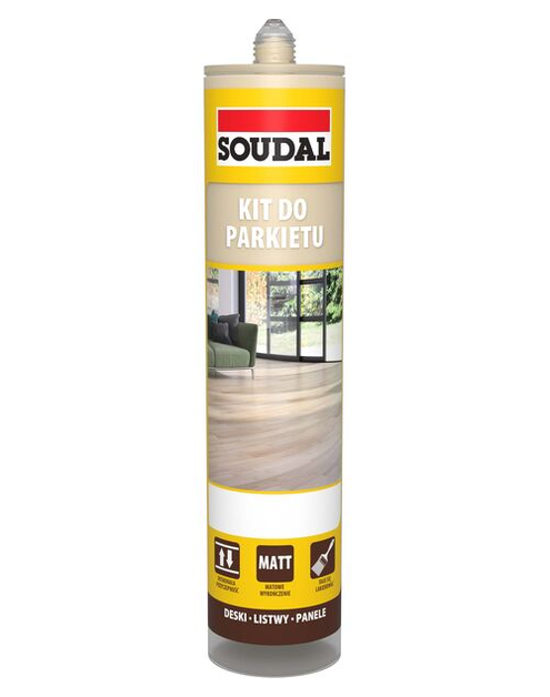 Zdjęcie: Kit do parkietu klon 280 ml SOUDAL