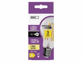 Żarówka LED Filament A60 E27 11W (100W) 1521 lm ciepła biel, ściemnialna EMOS