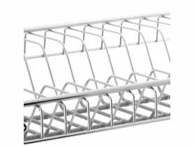 Suszarka do naczyń silikonowa Sally ciemny szary GALICJA