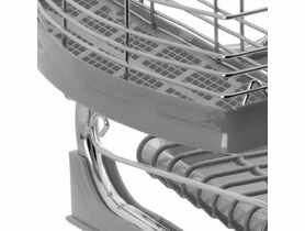 Suszarka do naczyń silikonowa Sally ciemny szary GALICJA