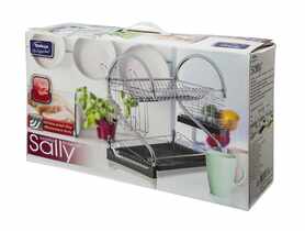 Suszarka do naczyń silikonowa Sally ciemny szary GALICJA