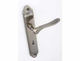 Klamka Rodos na szyldzie długim na klucz - KGO 411A KUCHINOX