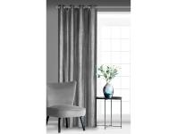 Zdjęcie: Zasłona gotowa Glossy 140x250 cm czarny EUROFIRANY