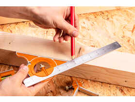 Kątownik wielofunkcyjny 30 cm NEO