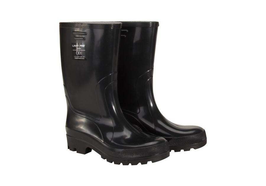 Zdjęcie: Kalosze męskie czarne średnio-wysokie 46 LAHTI PRO