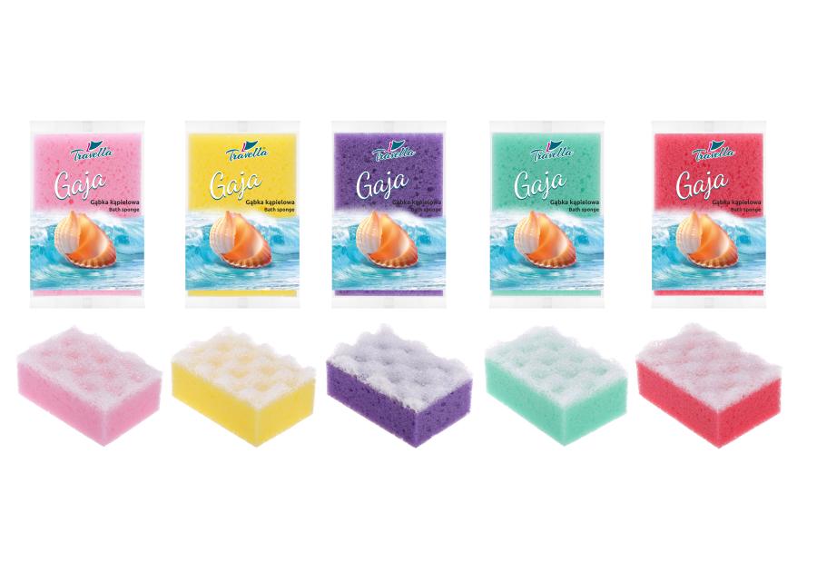 Zdjęcie: Gąbka kąpielowa Gaja 00591 RAVI