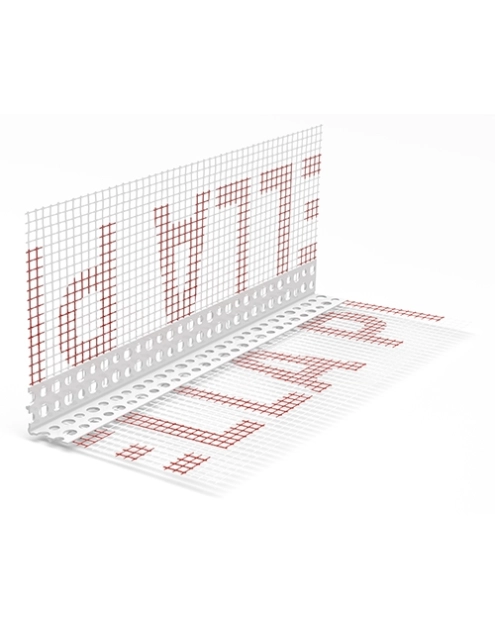 Zdjęcie: Kątownik prosty PCV z siatką 3 mb 20 cm BELLA PLAST