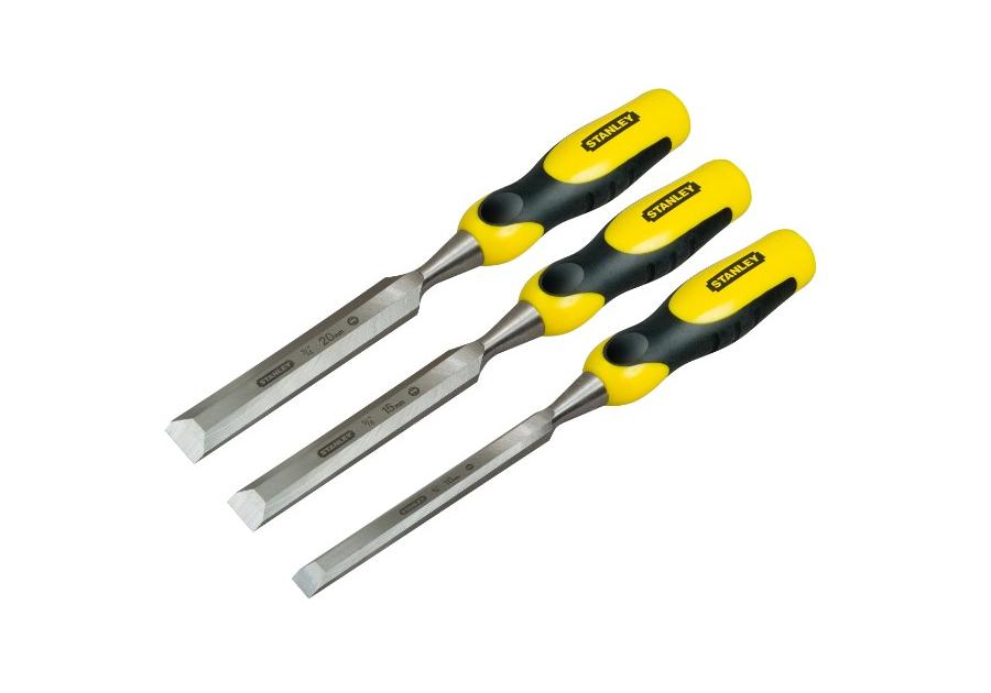 Zdjęcie: Dłuto Dynagrip zestaw 3 szt. 10, 15, 20 mm STANLEY