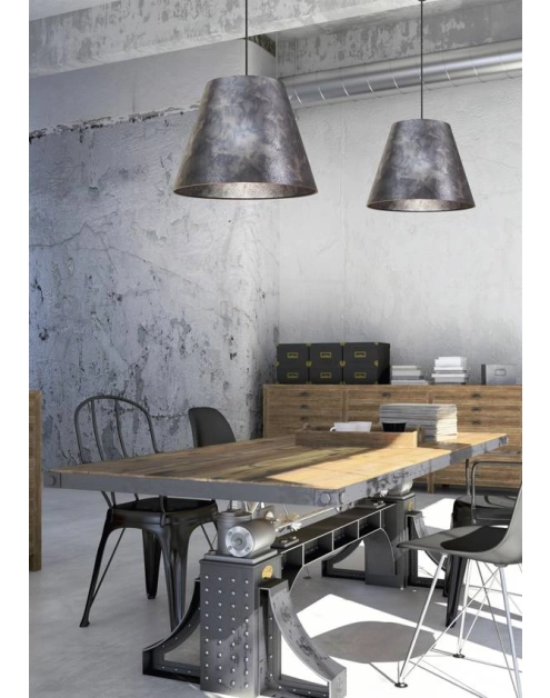 Zdjęcie: Lampa sufitowa wisząca Platino 1x60 W E27 kolor złoty CANDELLUX