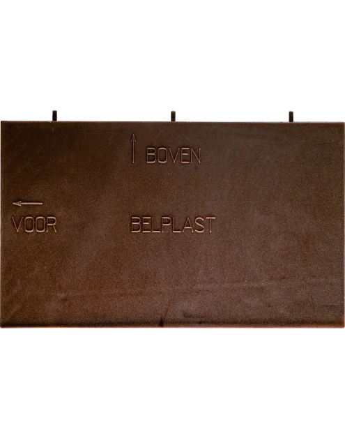 Zdjęcie: Puszka wentylacyjna do ścian warstwowych instalowana pionowo między cegłami brązowa 1 szt. RAWLPLUG