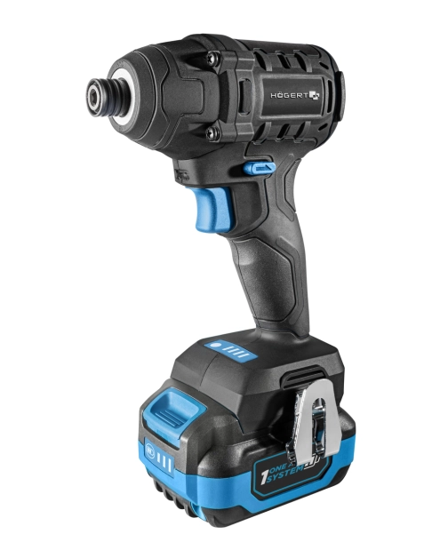 Zdjęcie: Zakrętarka udarowa bezszczotkowa 18 V zestaw HOGERT TECHNIK