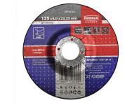 Zdjęcie: Ściernica do szlifowania metalu 125x6,0x22,23 mm wypukła 25 szt. RAWLPLUG