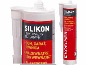 Silikon uniwersalny bezbarwny 300 ml RAWLPLUG