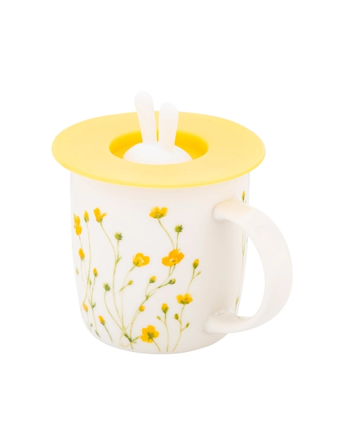 Zdjęcie: Kubek baryłka szeroka Kaczeńce 360 ml z pokrywką silikonową ALTOM DESIGN