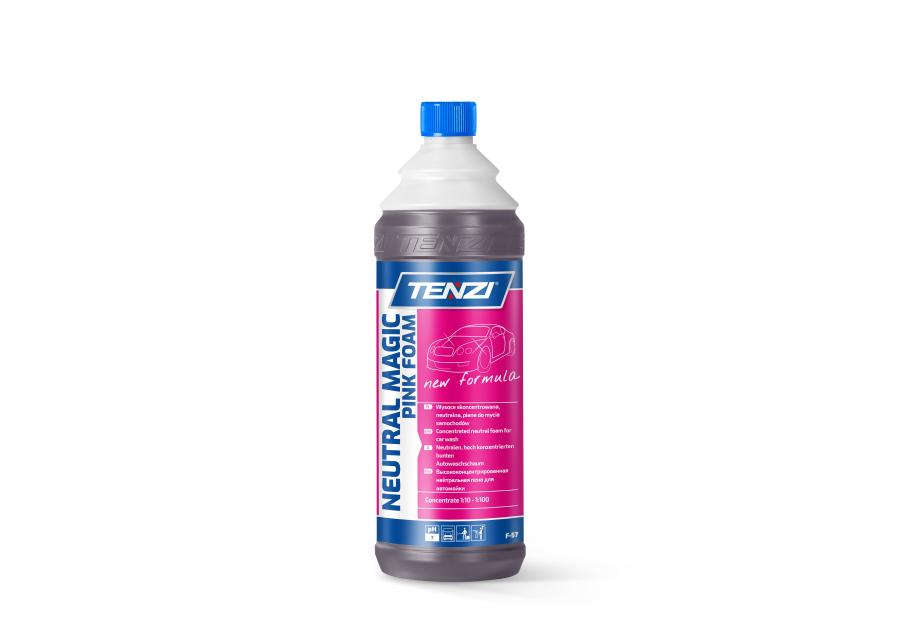 Zdjęcie: Piana do mycia aut aktywna Neutral Magic Foam Pink 1 L TENZI